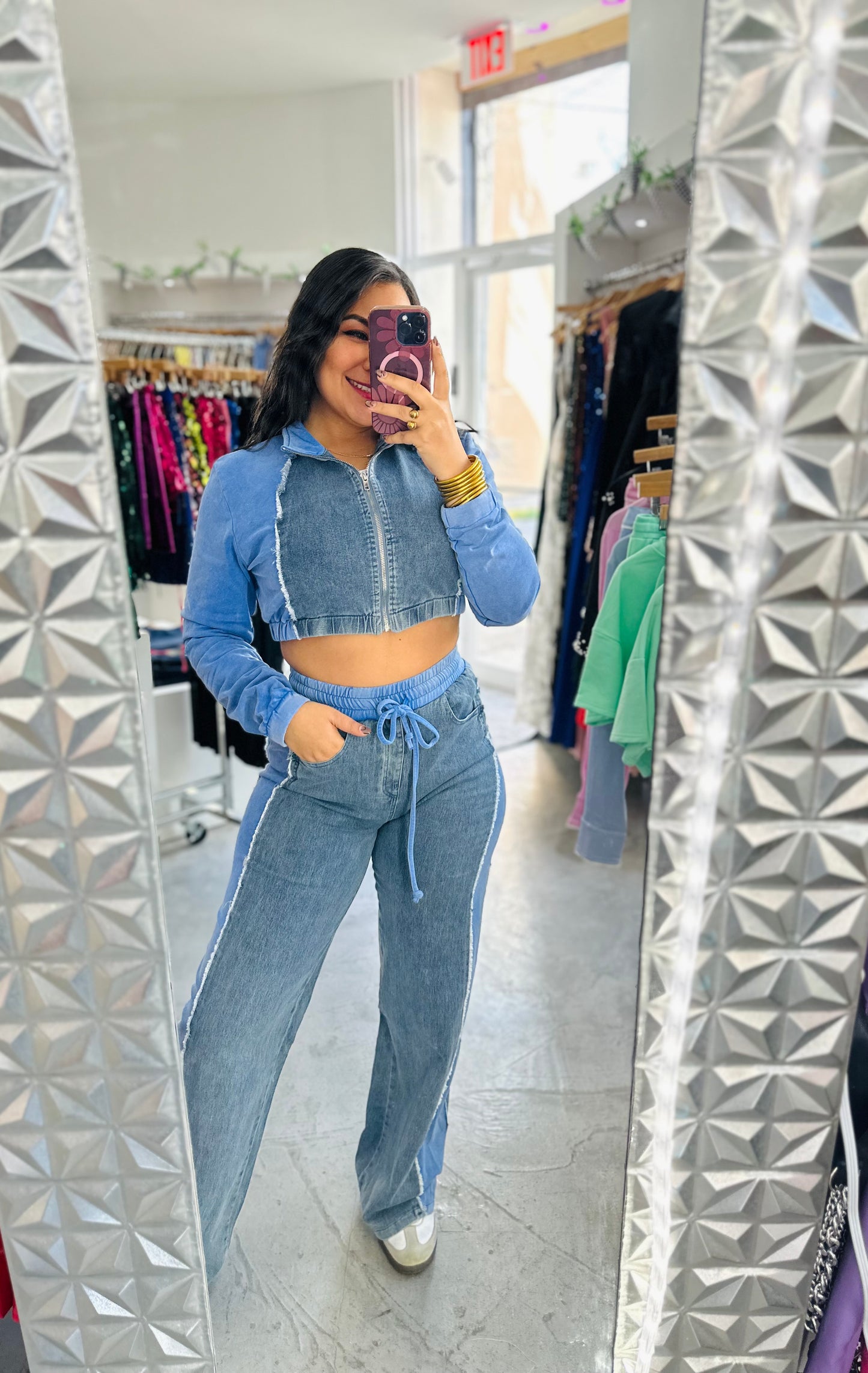 BLUE DENIM SET