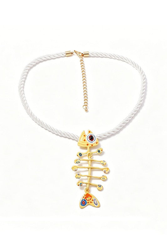 FISH PENDANT NECKLACE