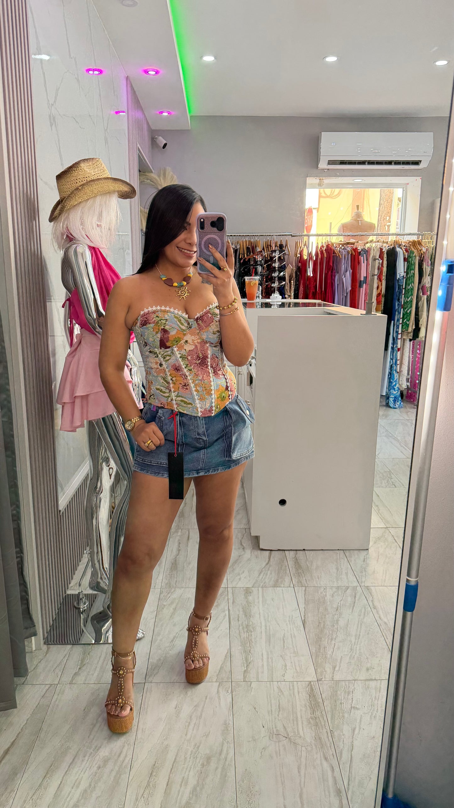 MICHELLE CORCET TOP