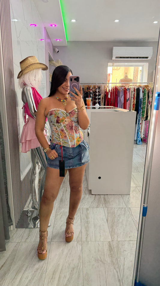 MICHELLE CORCET TOP