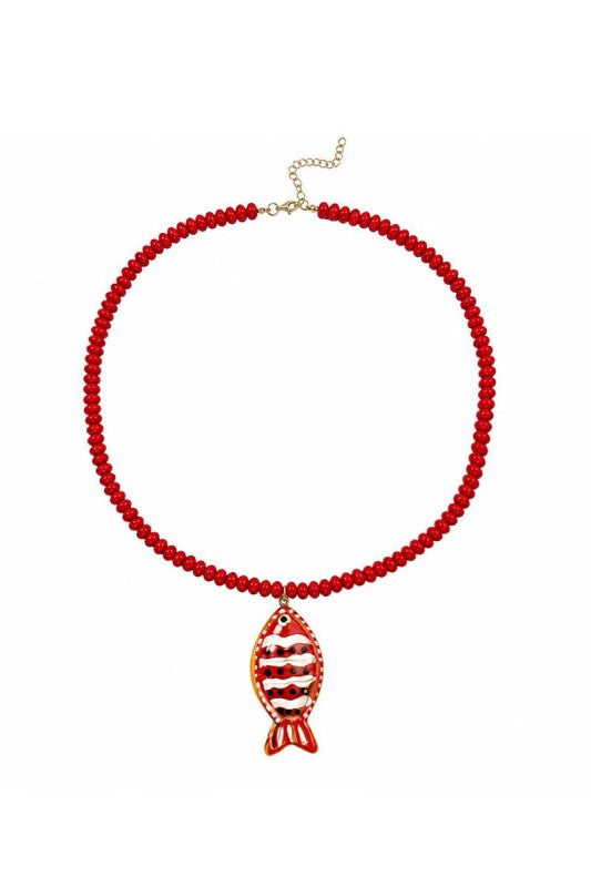 FISH NECKLACE 2 COLORES