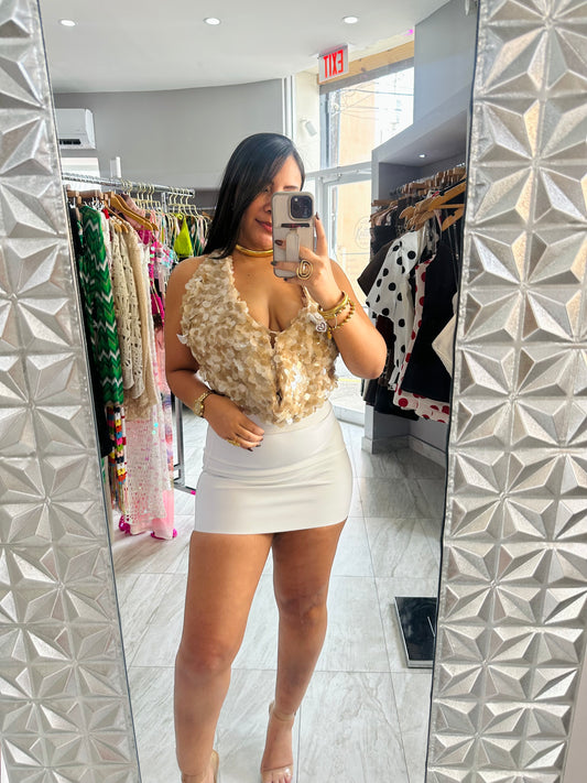 GOLD SEQUIN TOP