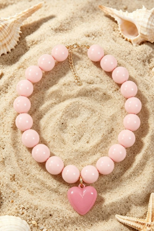 BOHO POLKA NECKLACE VARIOS COLORES