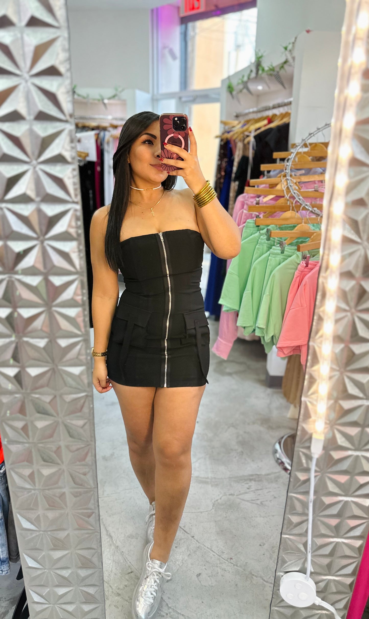 CARGO MINI DRESS