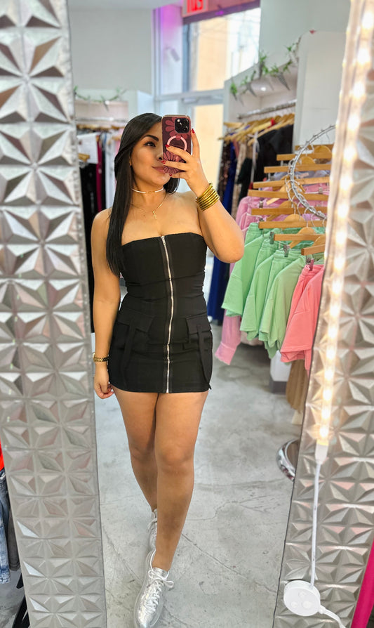 CARGO MINI DRESS