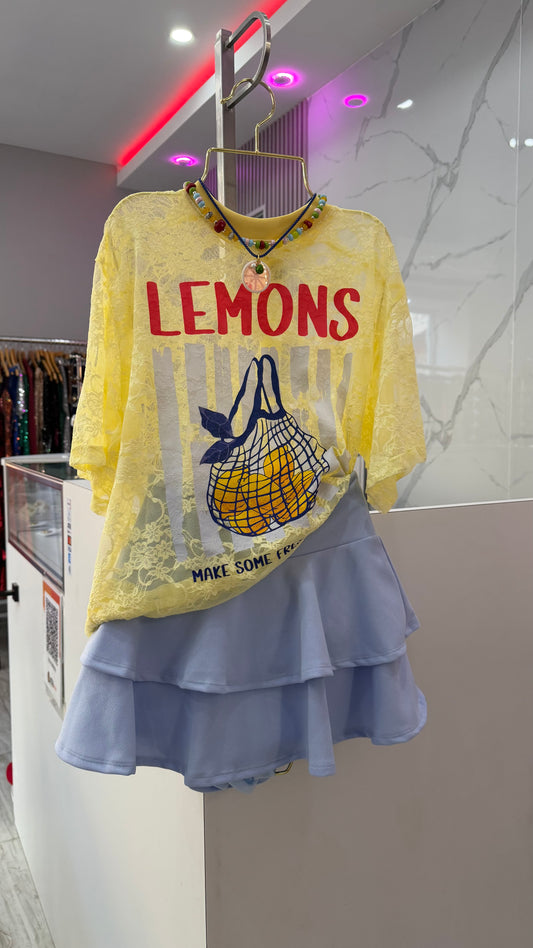 LEMONS LACE TOP