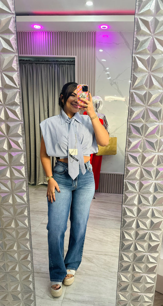 TIDE BLUE SHIRT