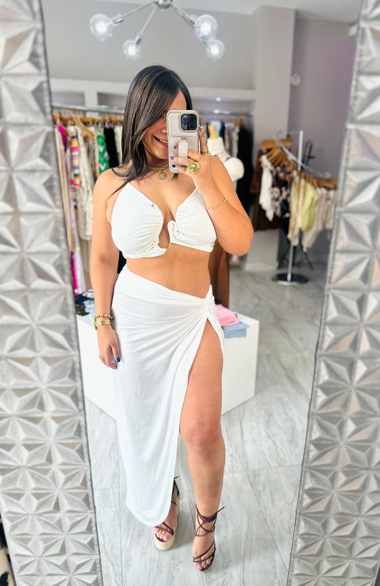 WHITE SEXY SET