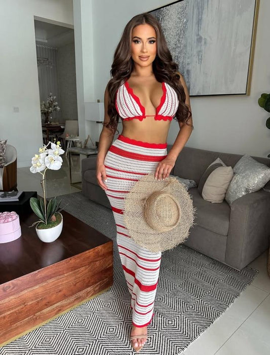 CHERRY CROCHET SET