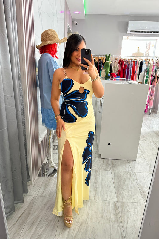 YELLOW MAXI DRESS