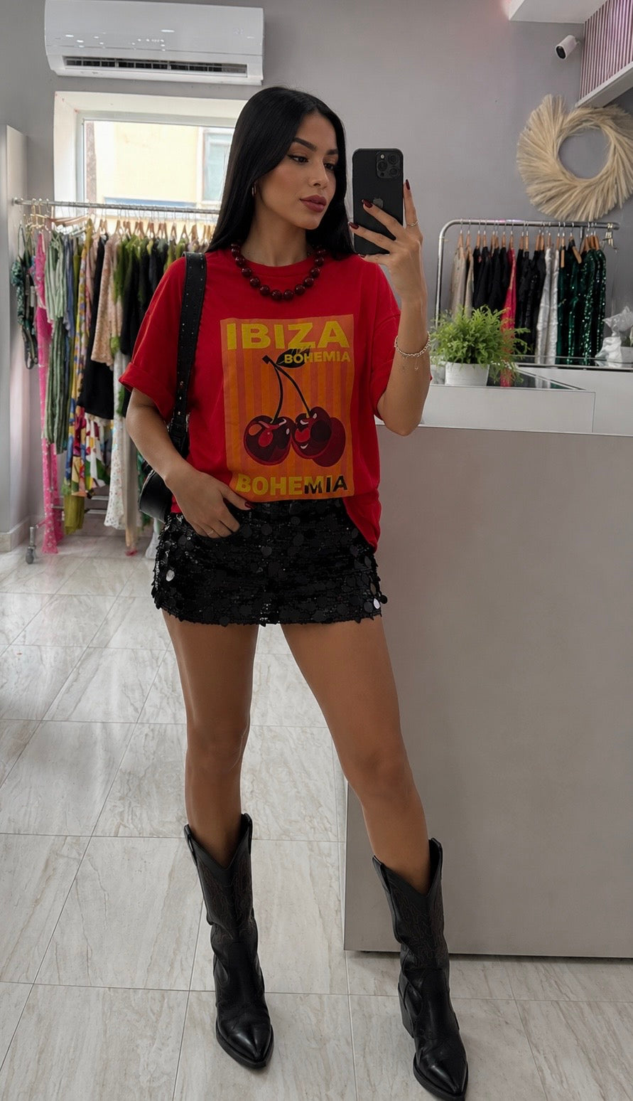 IBIZA RED TOP