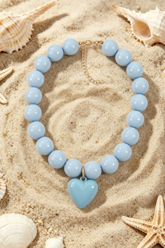 BOHO POLKA NECKLACE VARIOS COLORES
