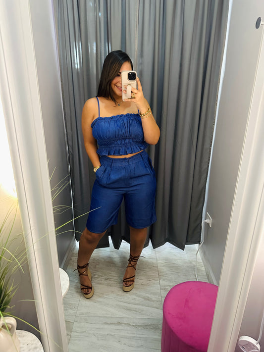 BERMUDA SOFT DENIM SET