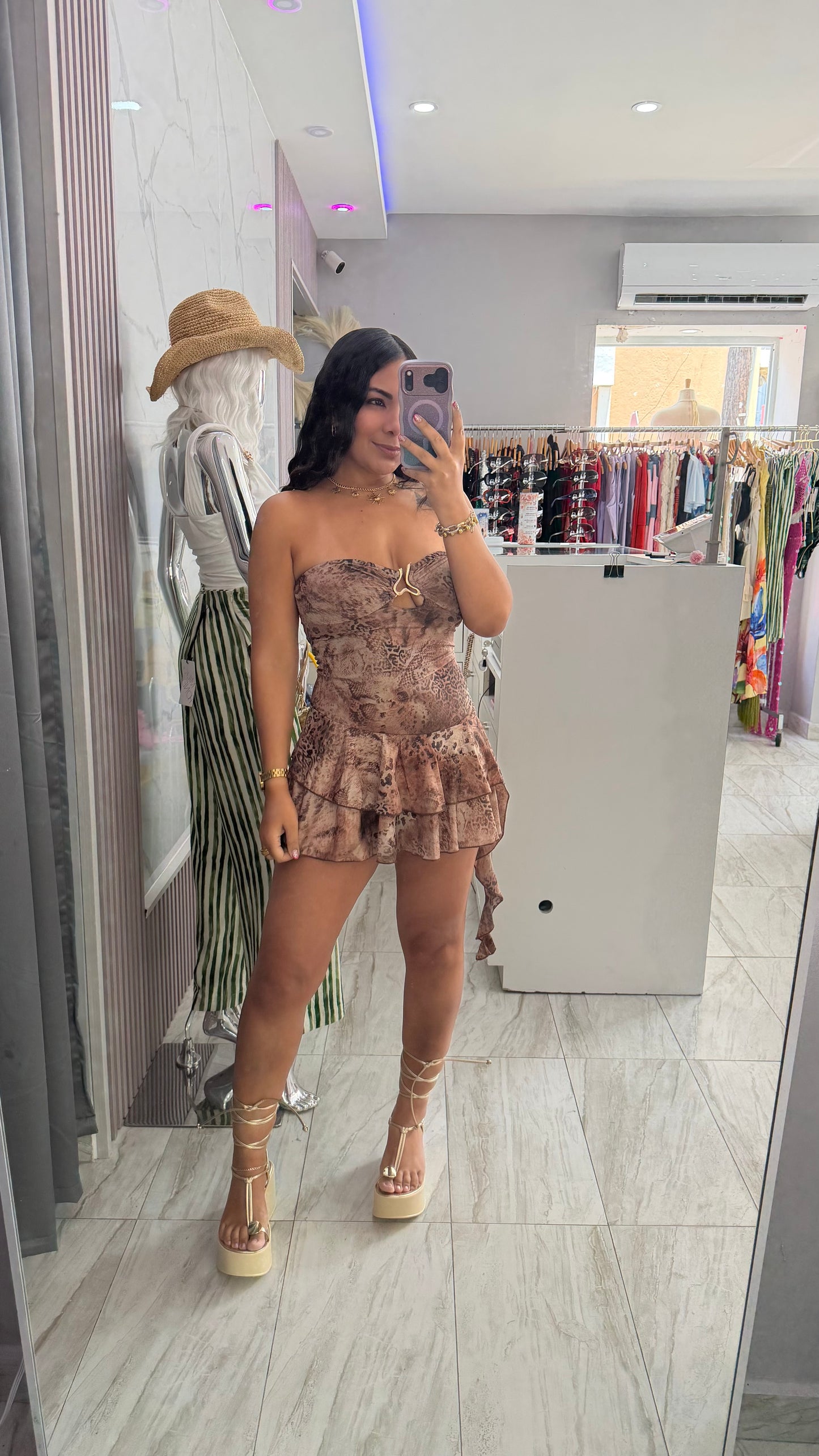 PAMELA SHORT DRESS
