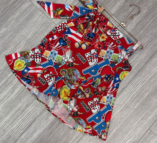 PR WRAP SKIRT