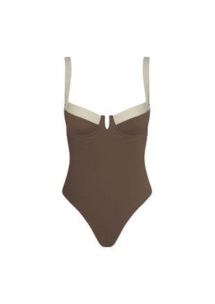 BEIGE ONE PIECE