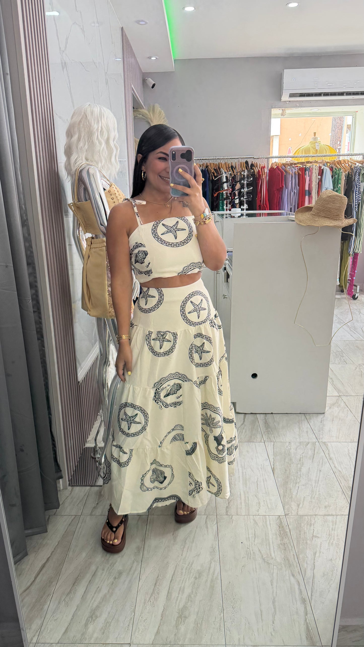 SUMMER SKIRT SET