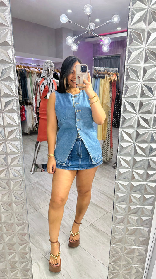 DENIM VEST