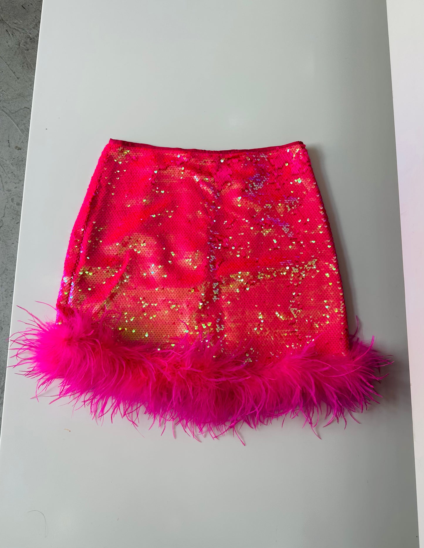 SEQUIN MINI SKIRT