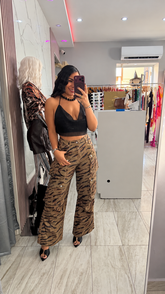ARMY CARGO JEANS