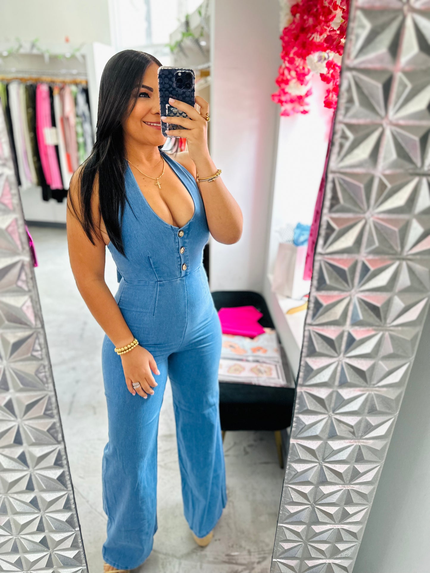 Denim Jumpsuit