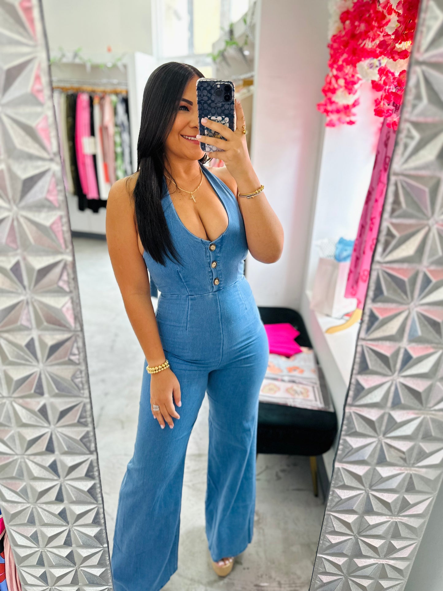 Denim Jumpsuit